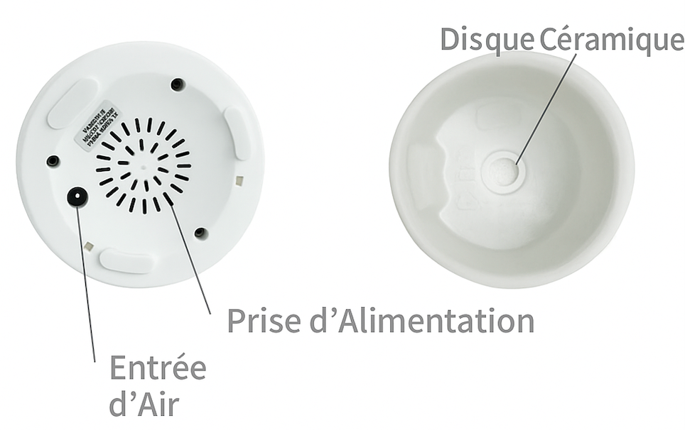Diffuseur d’huiles essentielles design en céramique
